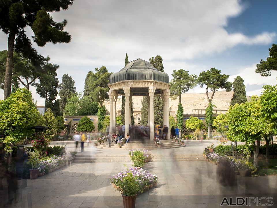 The tomb of Hafez