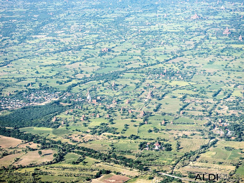 Somewhere over Bagan