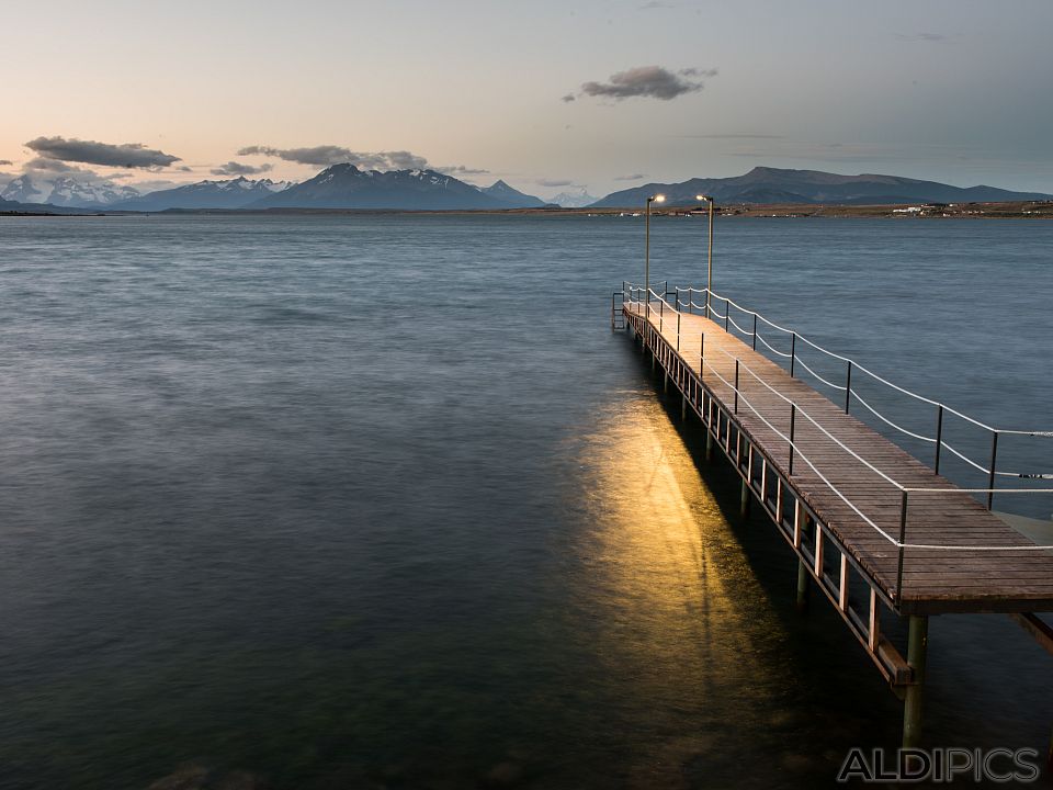 Coast of Puerto Natales