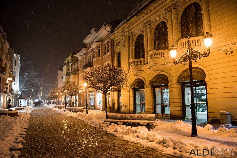 Snowy Plovdiv