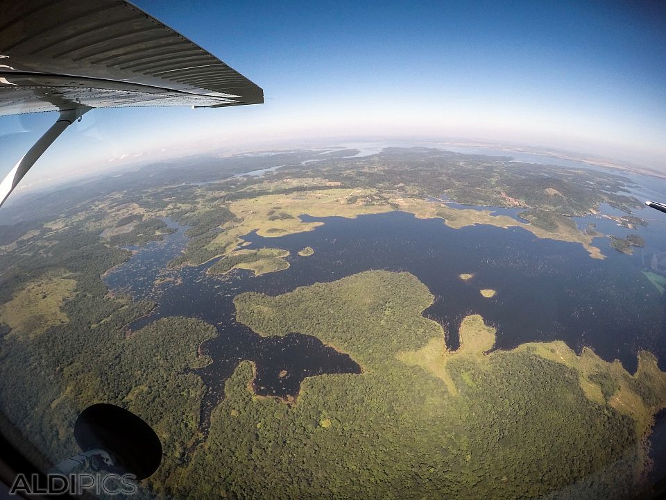 Flight over Venezuela