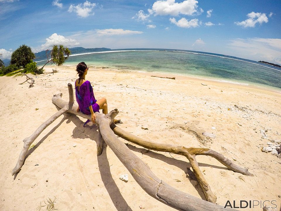 Beach of Gili Meno