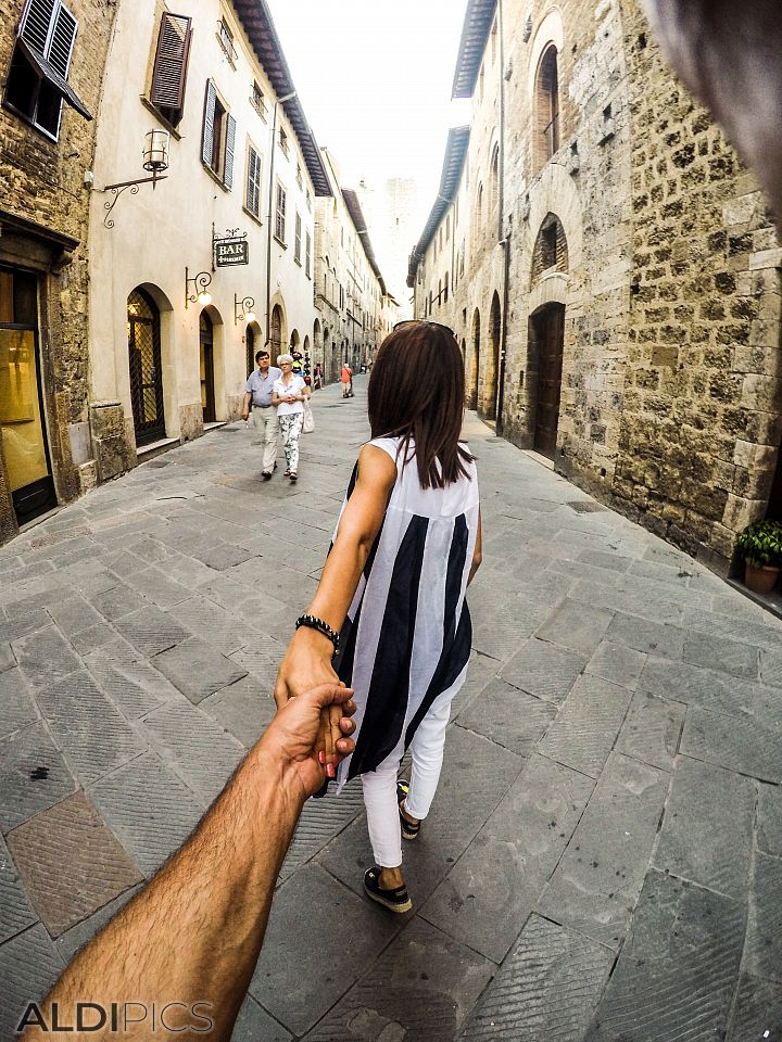 Follow me... In Tuscany