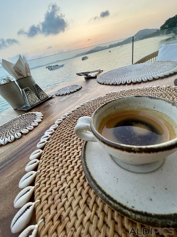 Morning coffee
