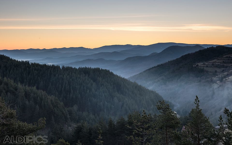 Rhodope Mountains near Sv.Petka village