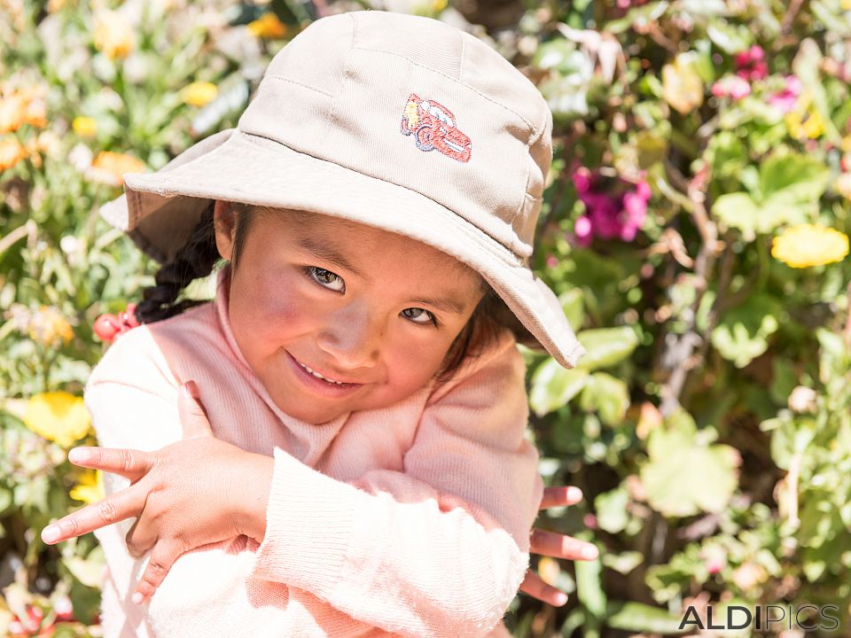 Little kids from Bolivia