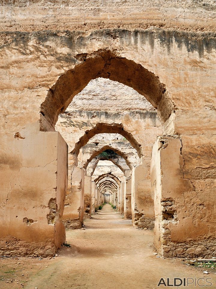 Royal stables in Meknes