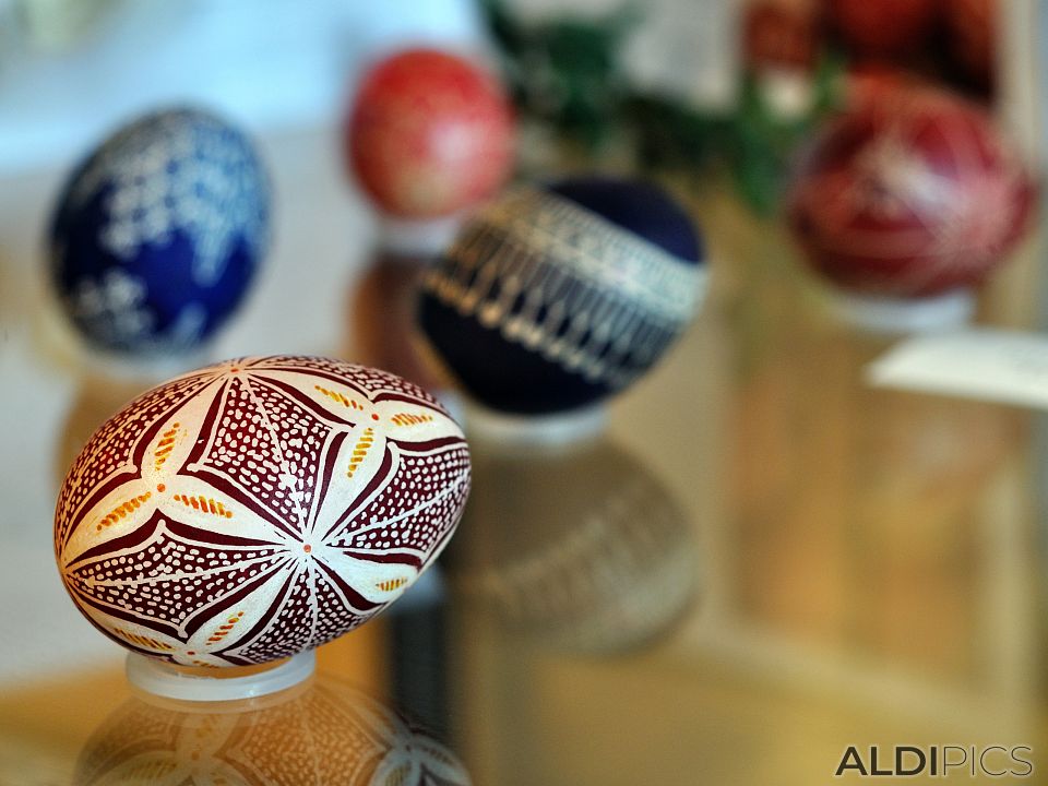 Easter eggs - Exhibition in the Ethnographic Museum Plovdiv