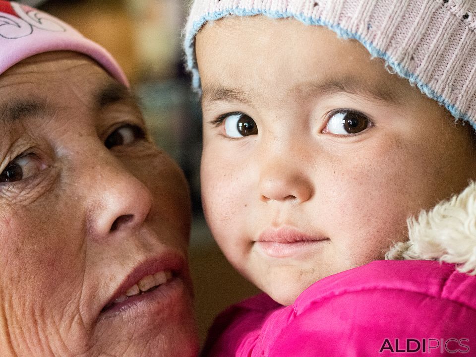 Mongolian kids