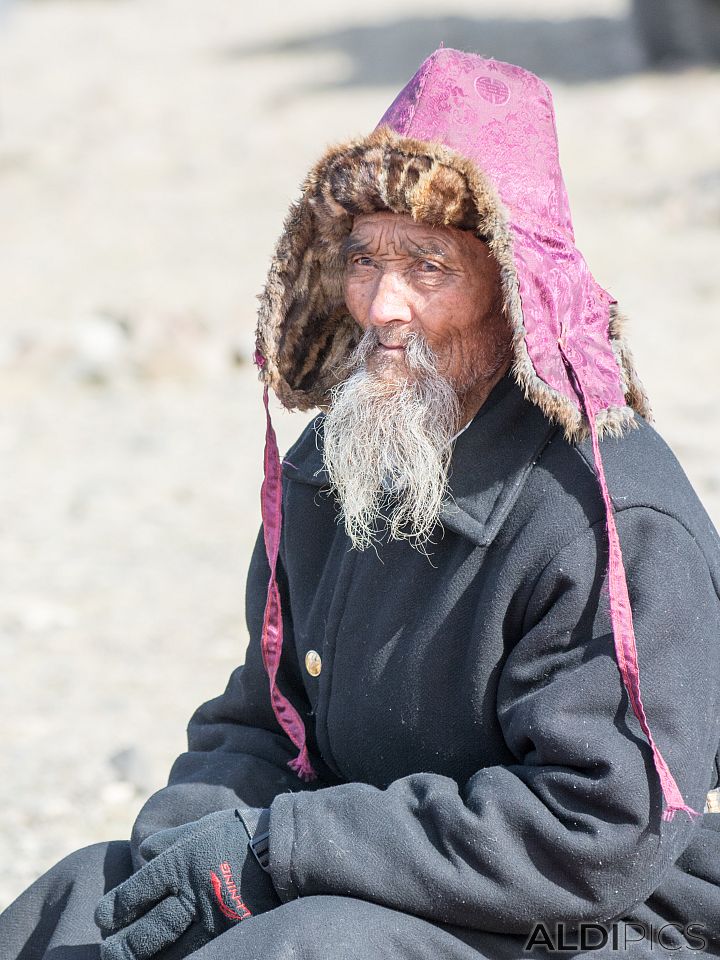 Mongolian Old Man