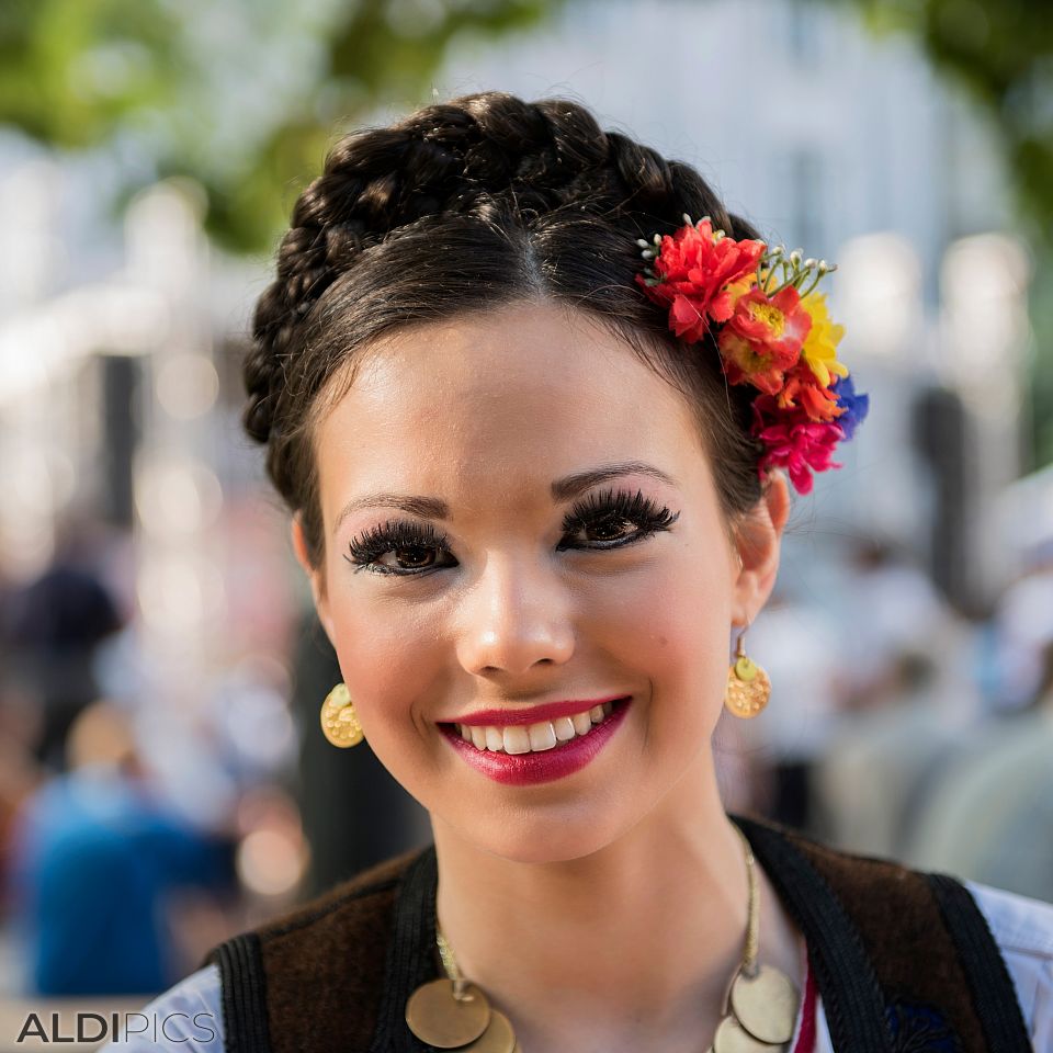 Dance group from Serbia - 
Folk Festival Plovdiv 2014
