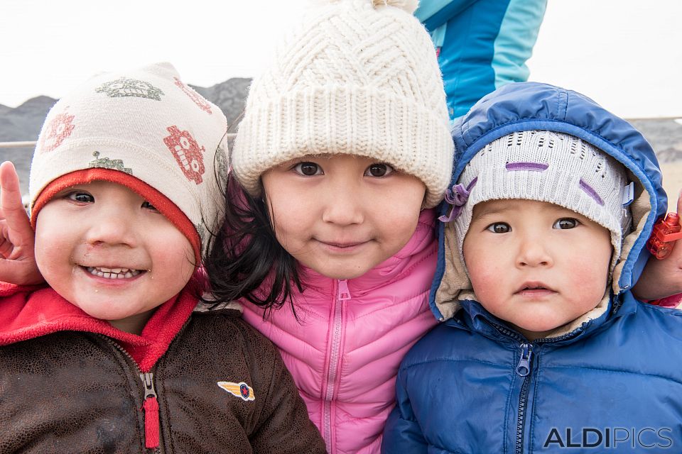 Mongolian kids