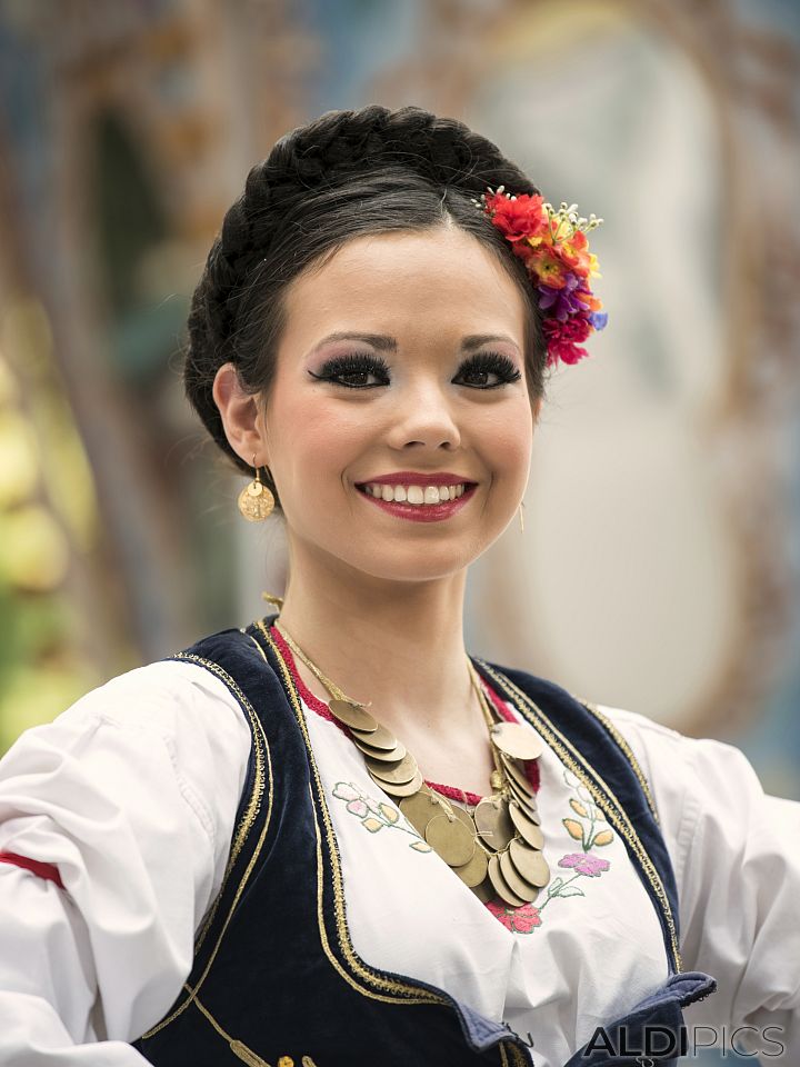 Dance group from Serbia - 
Folk Festival Plovdiv 2014