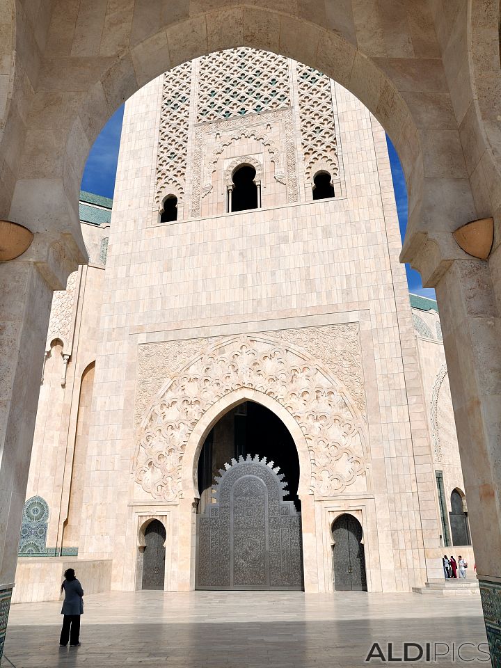 Hassan II Mosque in Casablanca