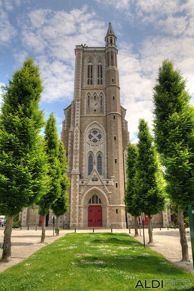 Cathedral in Cancale