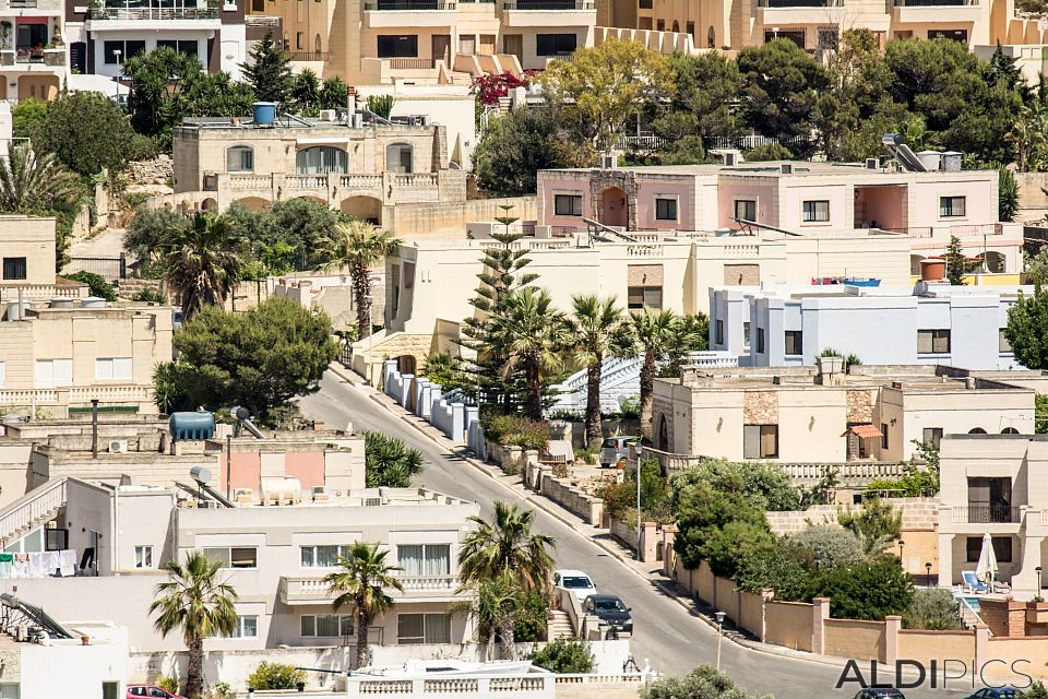 Buildings in Mellieha