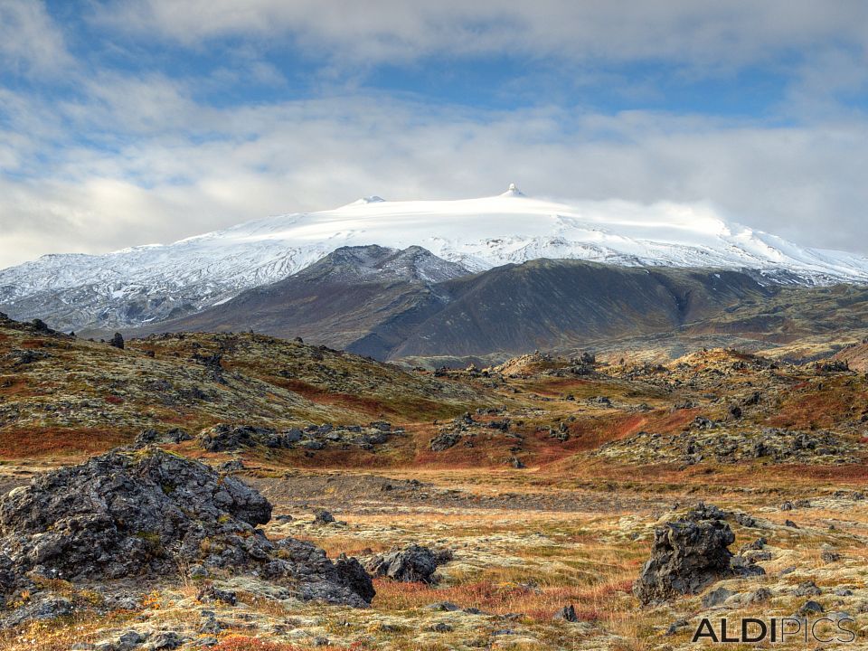 Mountains in West Iceland