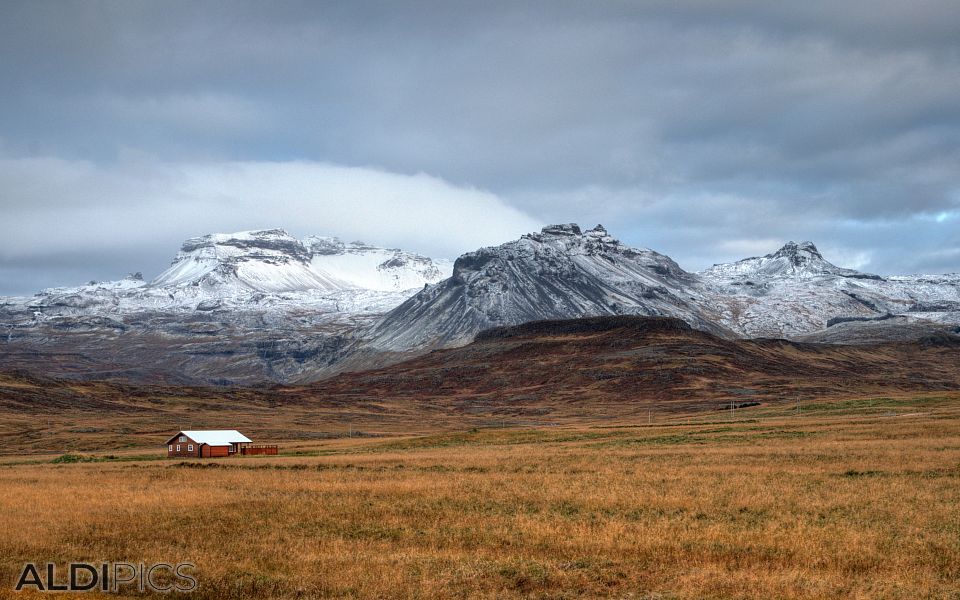 Mountains in West Iceland