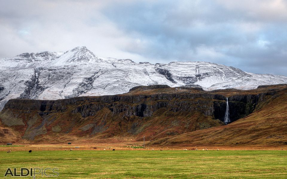 Mountains in West Iceland