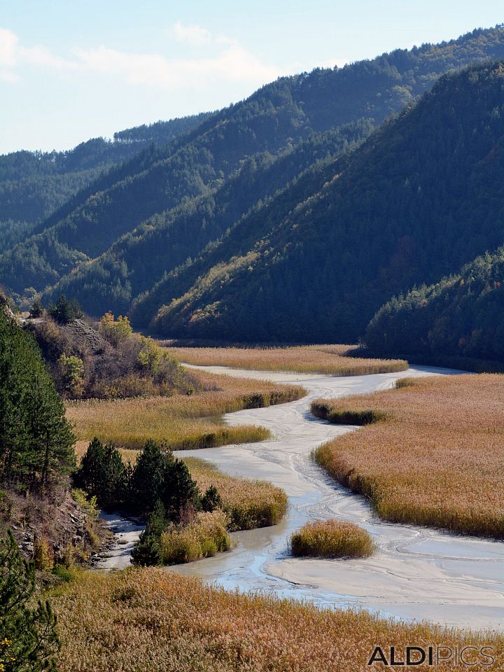 Landscapes near Zlatograd