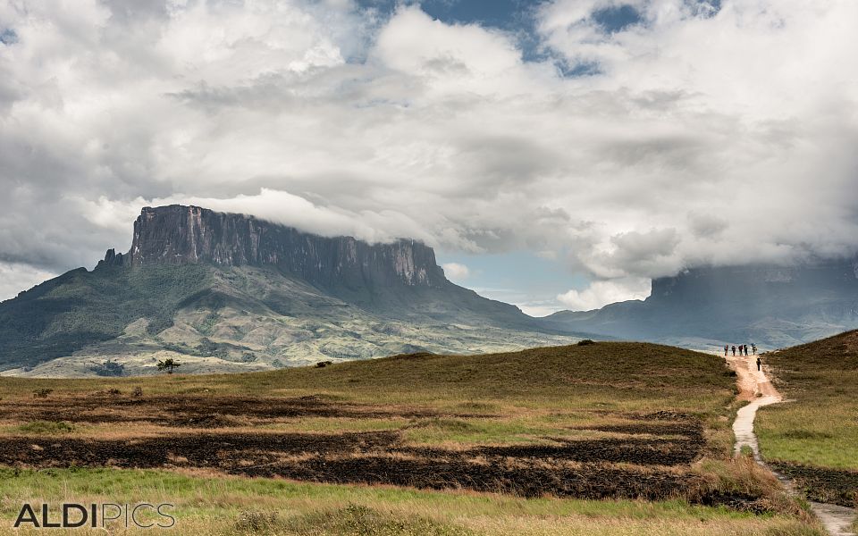 Climbing to Roraima