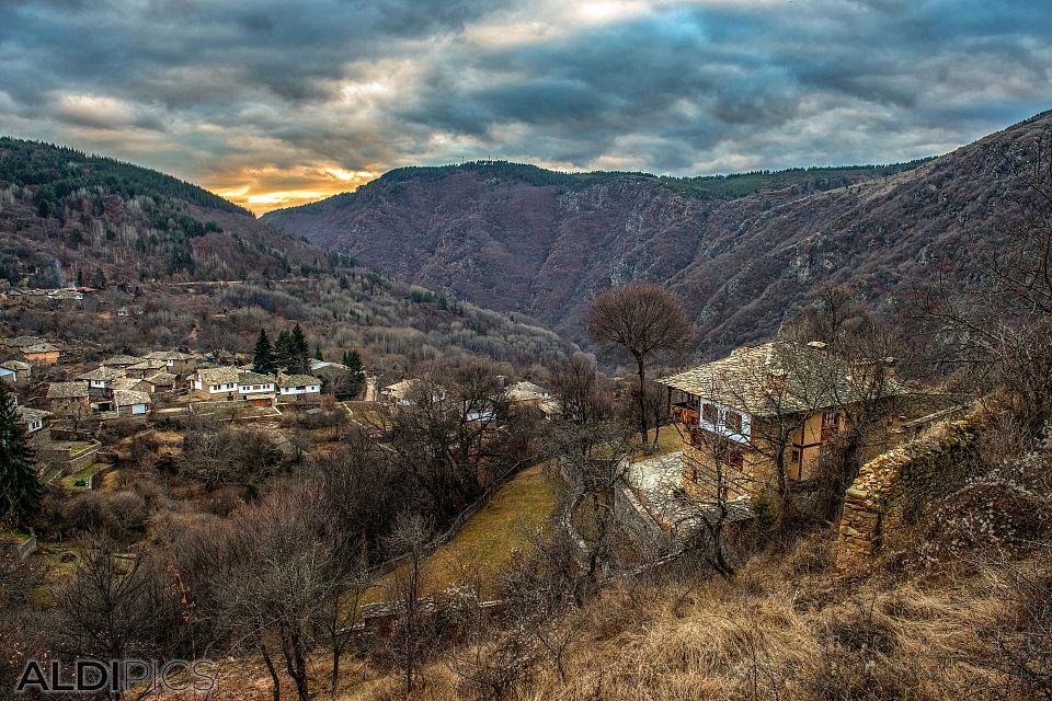 View to the village