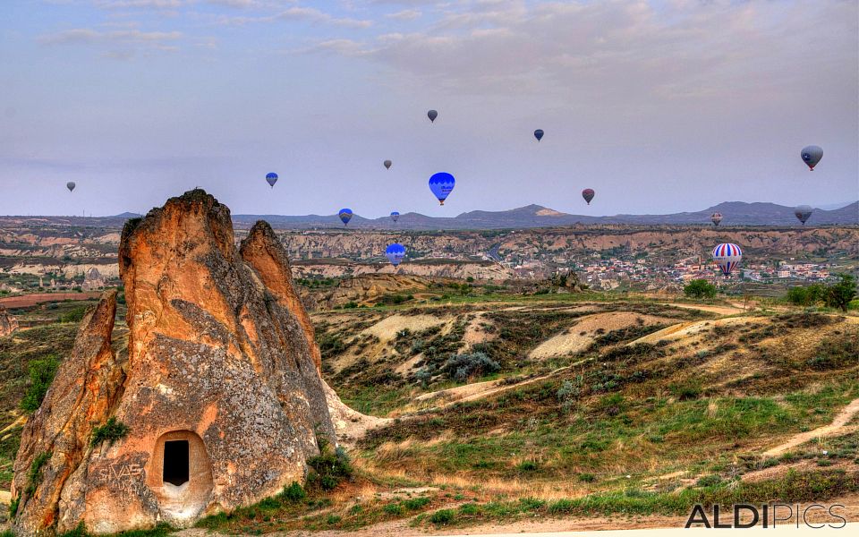 Cappadocia: balloons, balloons...