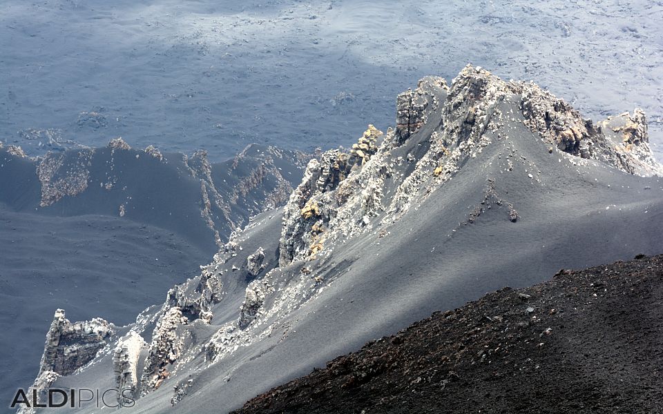 Crater of Mount Etna