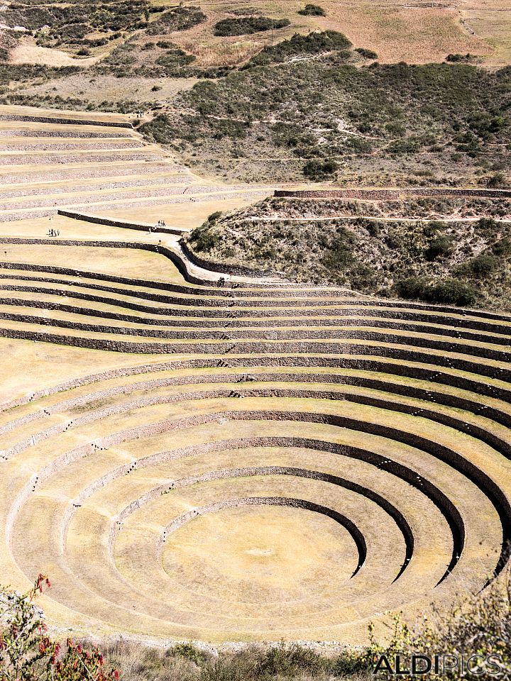 Moray - agricultural terraces