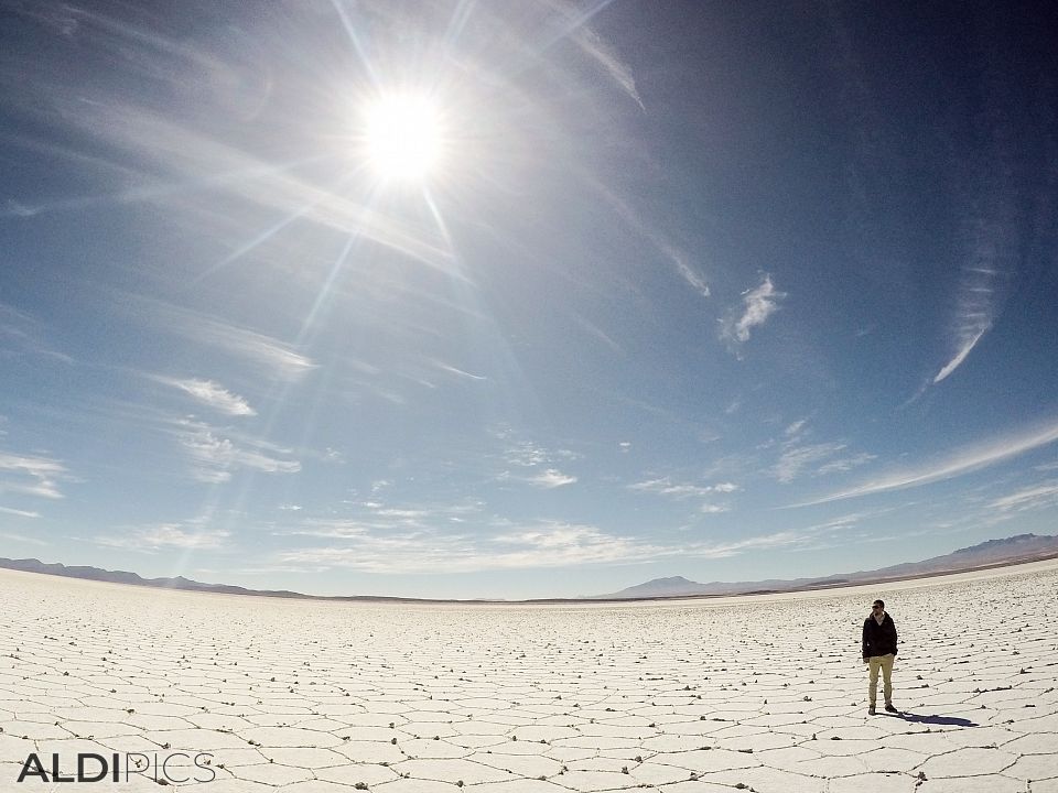 Salt desert