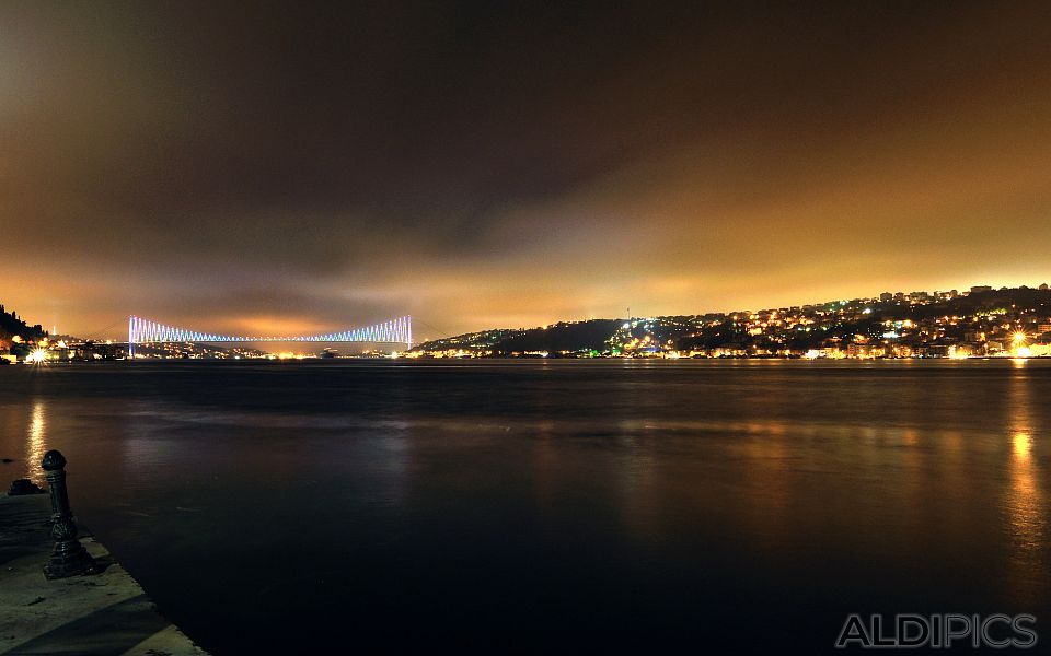 The bridges over the Bosphorus