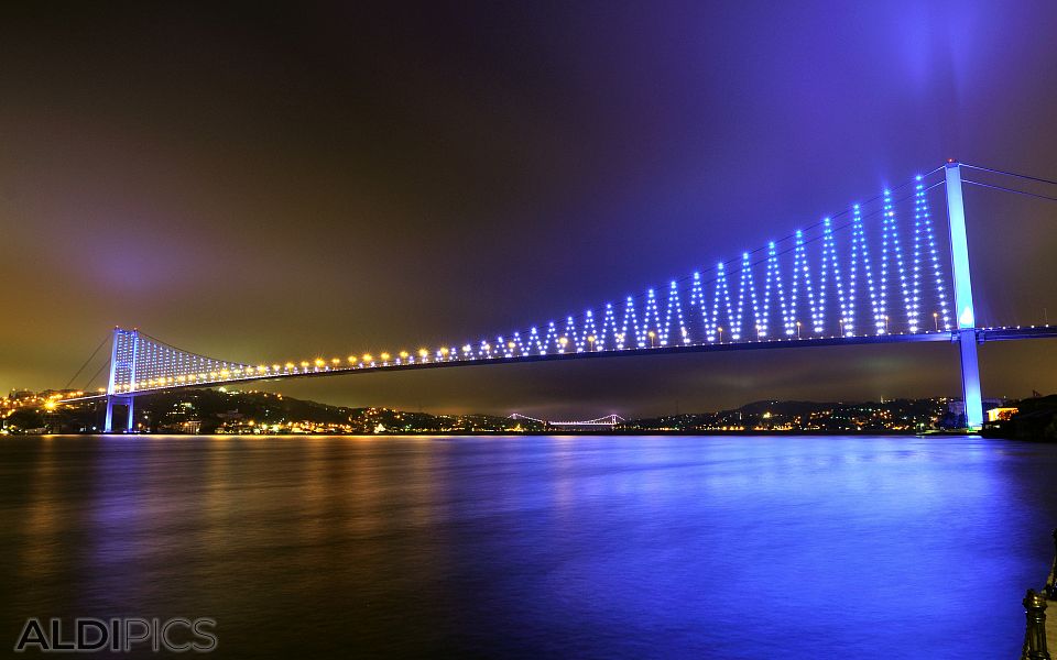 The bridges over the Bosphorus