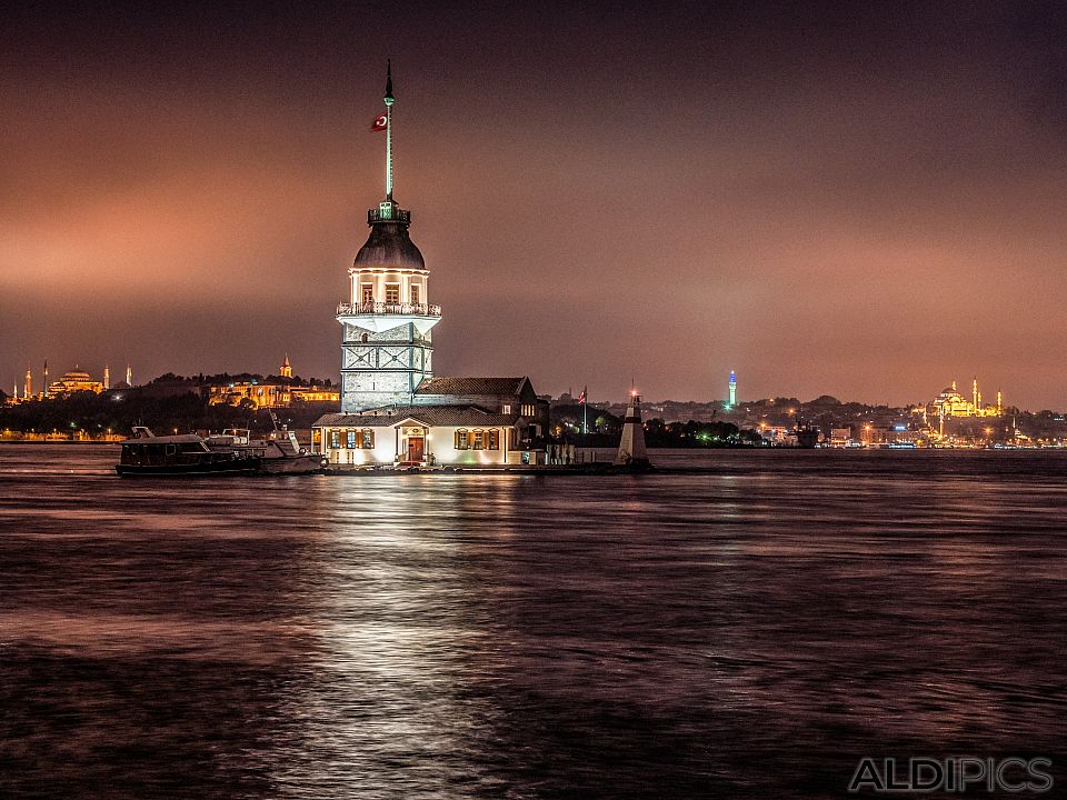 Maiden Tower on the Bosphorus