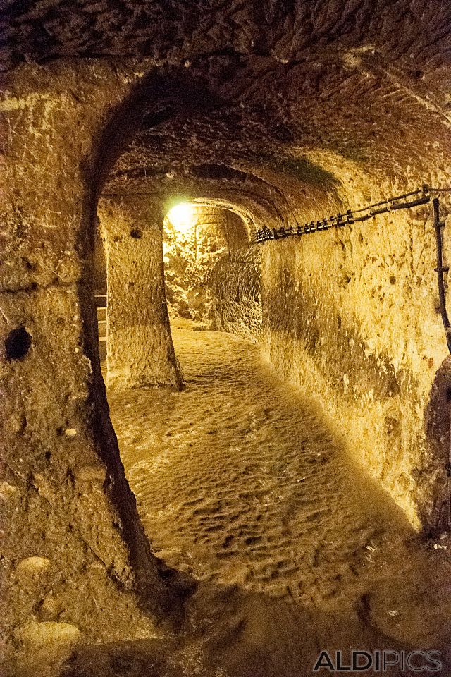 Подземният град в Деринкою