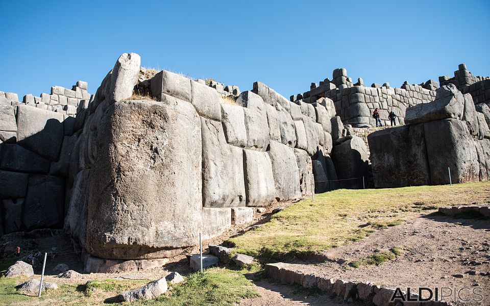 Old villages of the Incas near Cusco