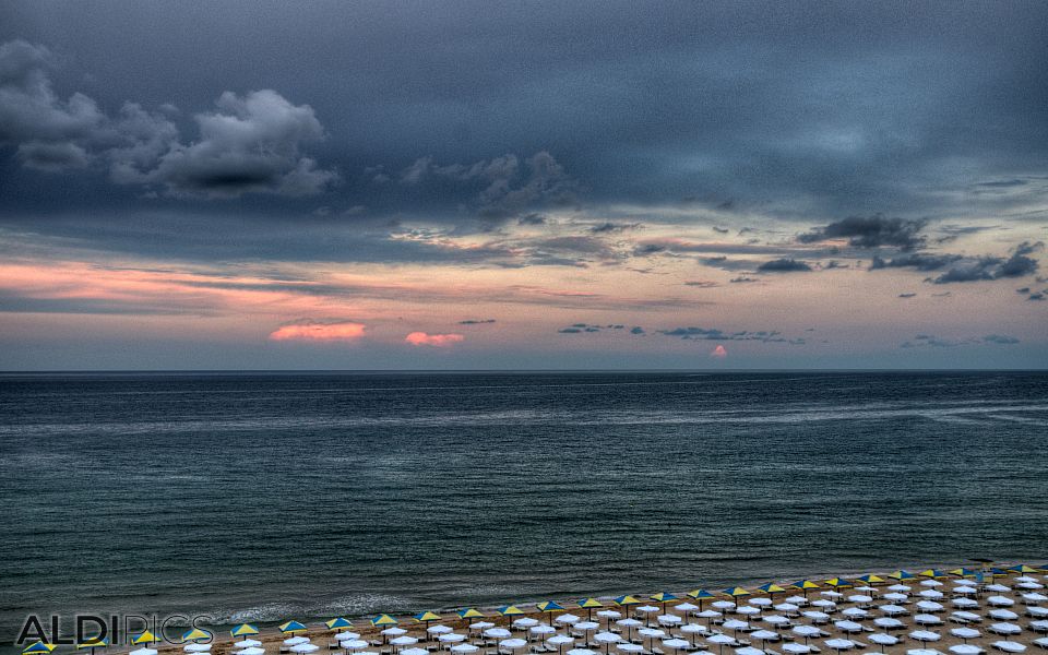 The beach of Albena