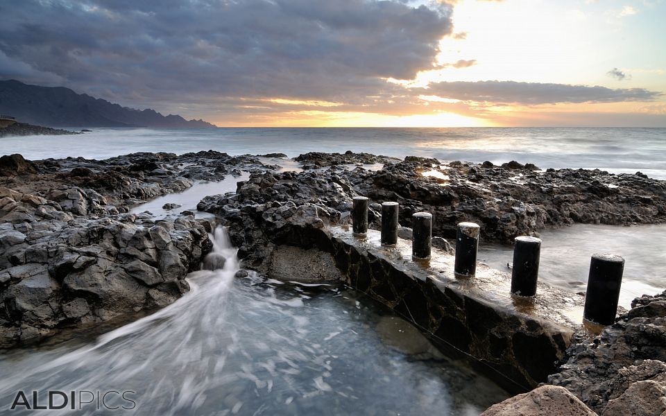 Sunset over Agaete