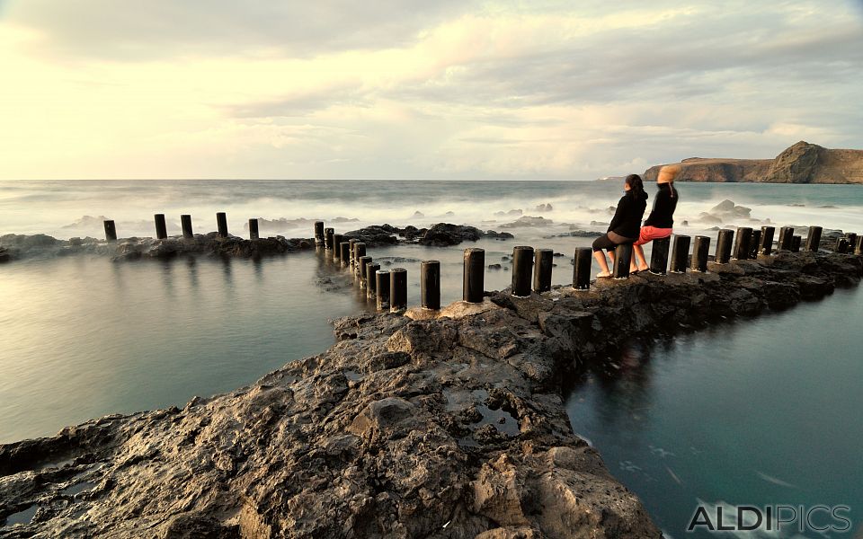 Sunset over Agaete