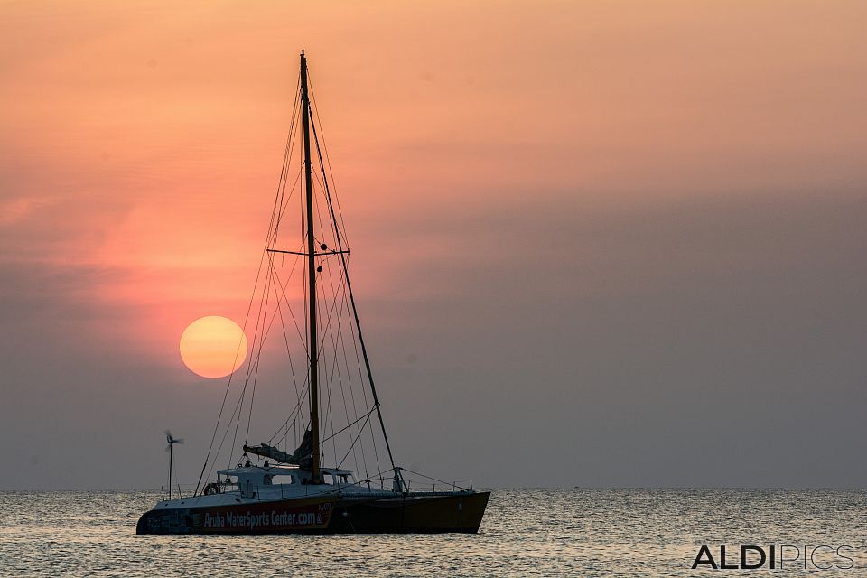 Caribbean sunset