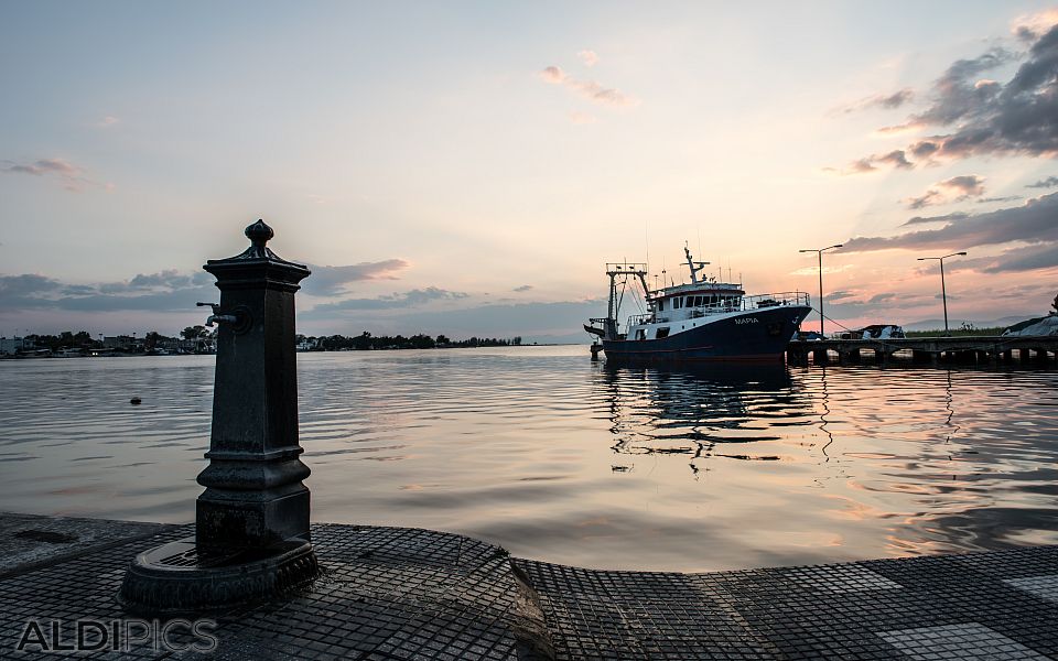 Sunset over Keramoti