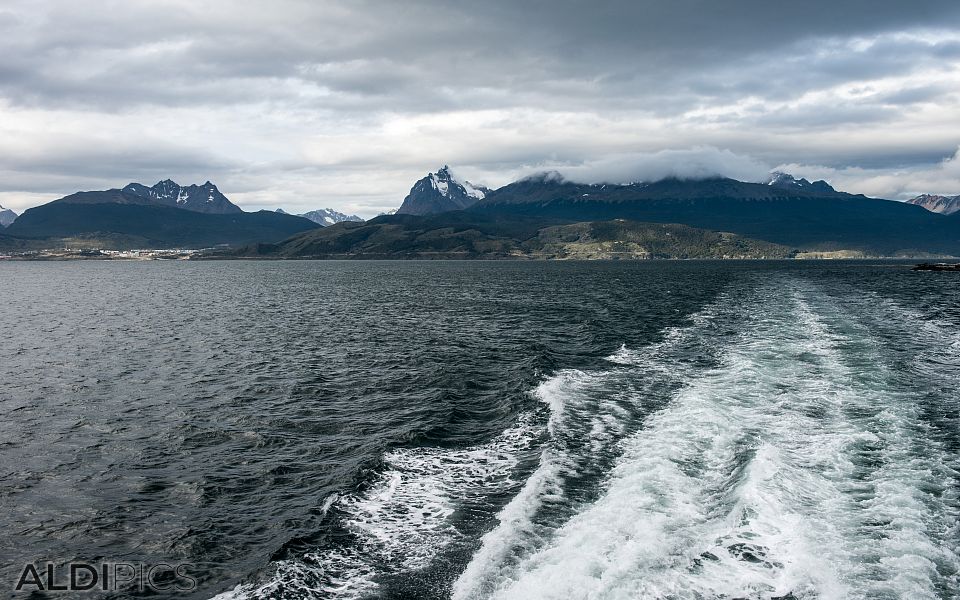 The coast of Ushuaia