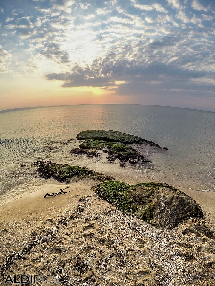 Sunrise on the beach