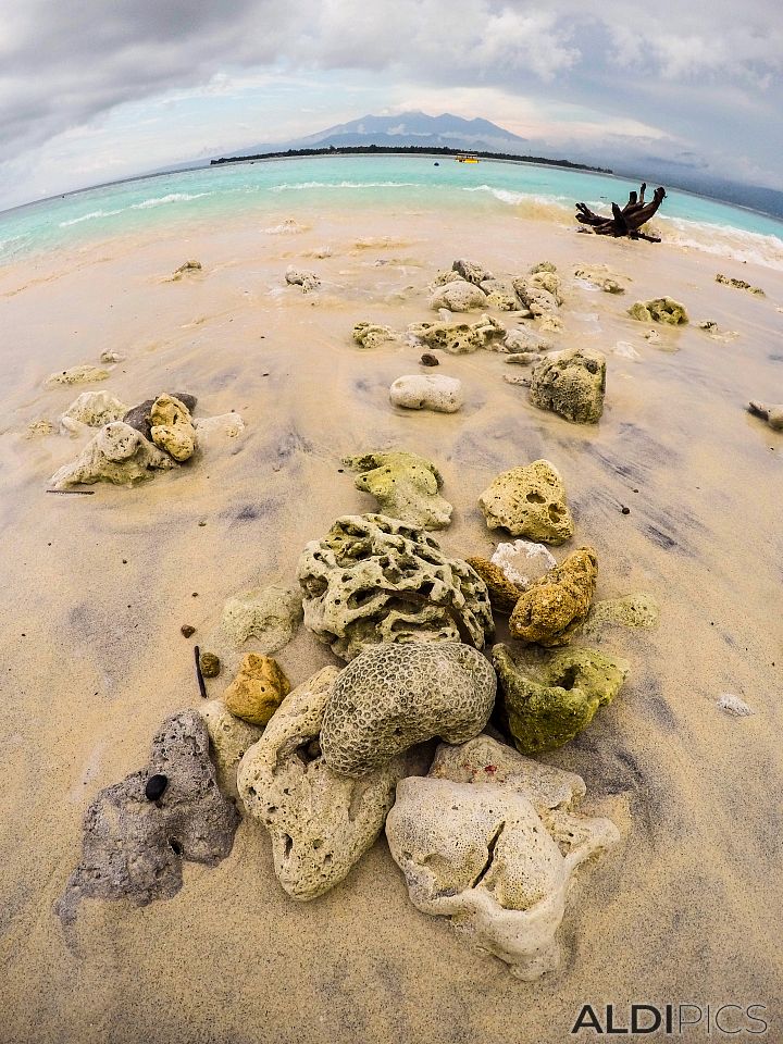 Beach of Gili Meno