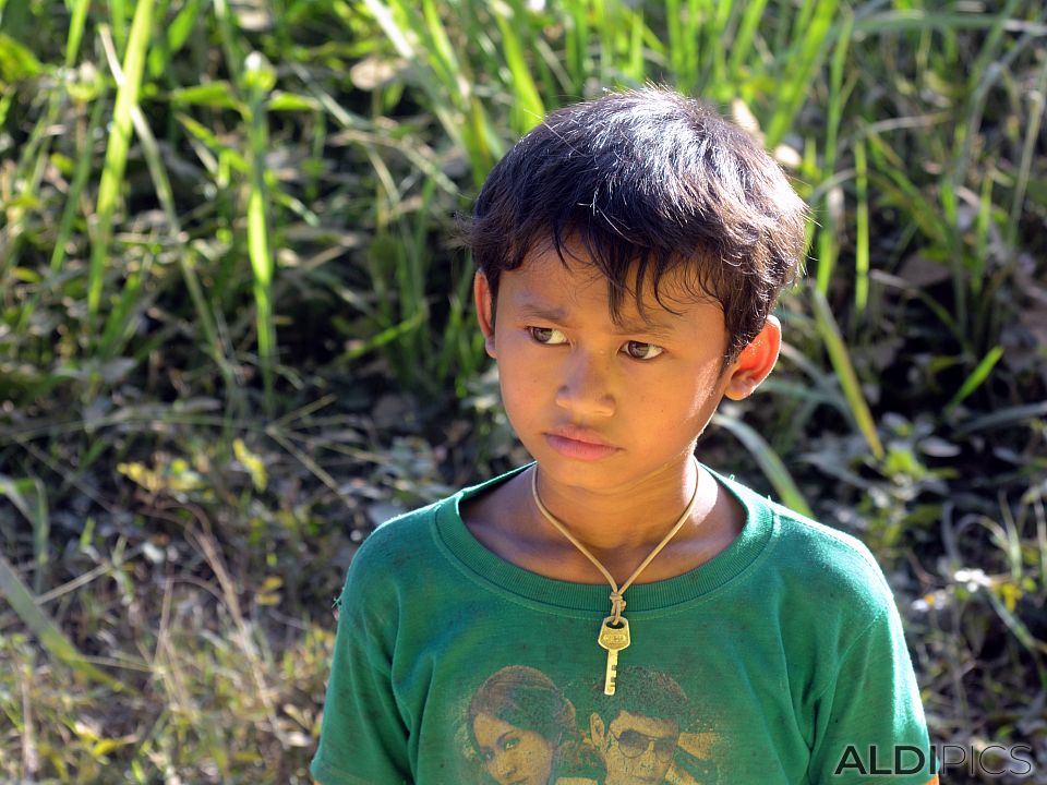 Children from Laos