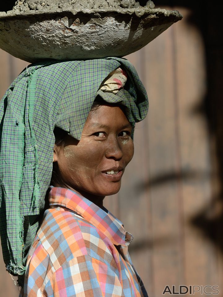 Woman in Bagan
