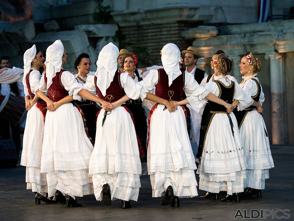 Dance group from Serbia - 
Folk Festival Plovdiv 2014