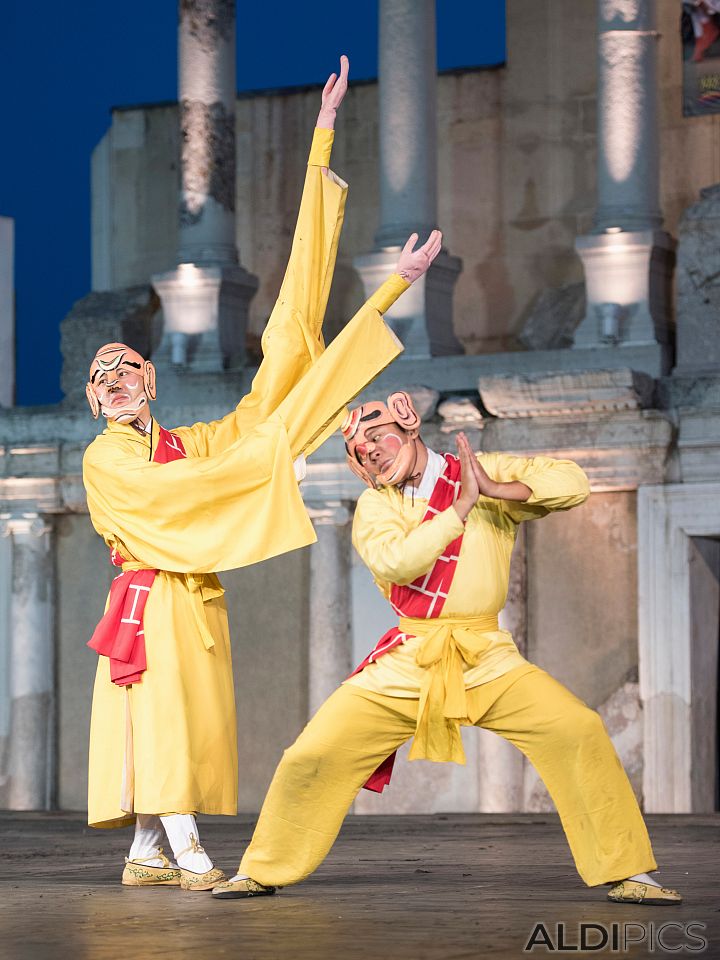 Dance group from China - 
Folk Festival Plovdiv 2014