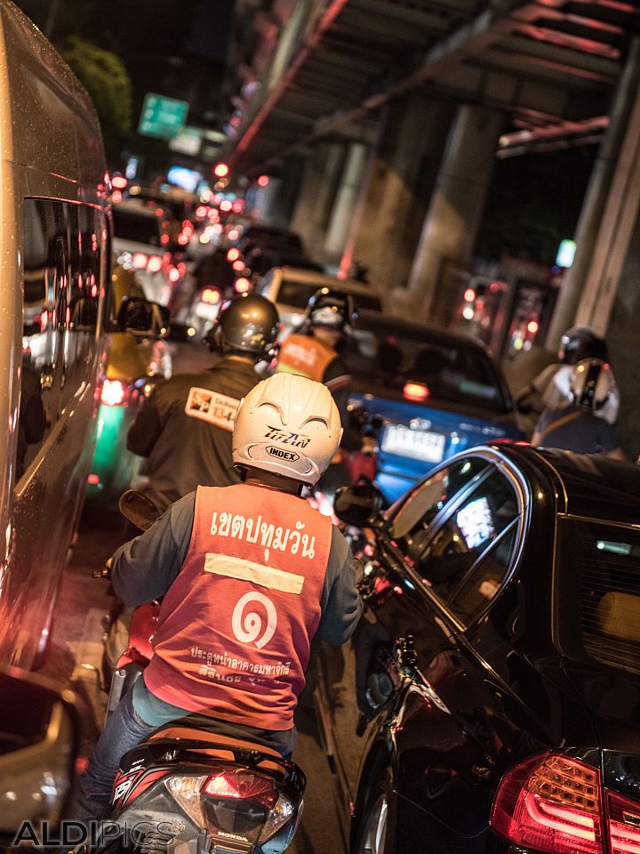 Rush hour in Bangkok