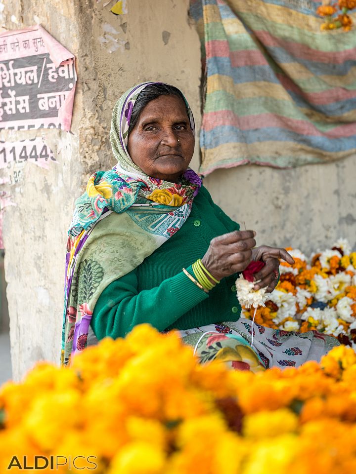 Flower stall