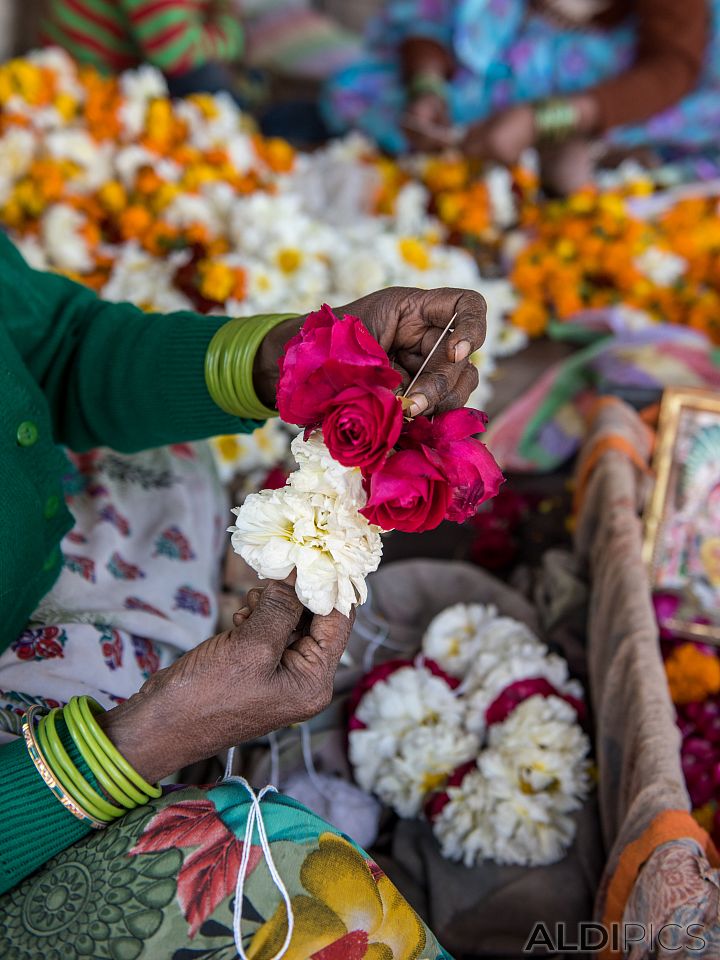 Flower stall